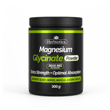 Herbiotics Magnesium Glycinate Powder 2600 MG 300 G