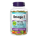 Webber Naturals Triple Strength Omega 3 with CoQ10 900 mg 80 Softgels