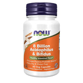 NOW Foods 8 Billion Acidophilus Bifidus Probiotic 60 Veg Capsules