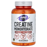 NOW Sports Creatine Monohydrate 750 Mg 120 Veg Capsules