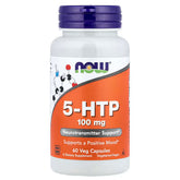 NOW Foods 5 HTP 100 mg 60 Veg Capsules