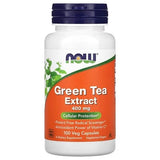 NOW Foods Green Tea Extract 400 mg 100 Veg Capsules