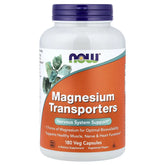 NOW Foods Magnesium Transporters 180 Veg Capsules