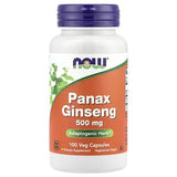 NOW Foods Panax Ginseng 500 mg 100 Veg Capsules