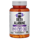 NOW Foods, Sports, Beta-Alanine, Endurance, 120 Veg Capsules (750 mg per Capsule)