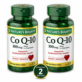 Nature's Bounty CoQ10 Plus L Carnitine Softgels 100 mg 60 Softgels 2 Packs