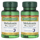 Nature’s Bounty Melatonin 10 mg 60 Capsules Pack of 2