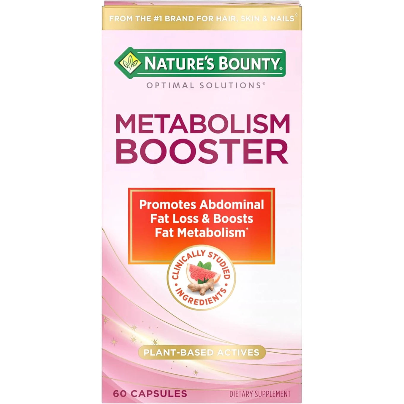 Nature’s Bounty Optimal Solutions Metabolism Booster 60 Capsules