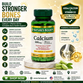 Natures Bounty Calcium 600 with Vitamin D3 250 Tablets
