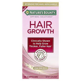 Natures Bounty Hair Growth Capsules 30 Capsules
