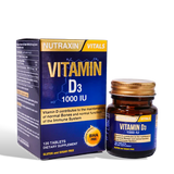 Nutraxin Vitamin D3 Tablets 1000 IU 120 Tablets