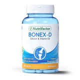 Nutrifactor Bonex D Calcium and Vitamin D3 60 Tablets