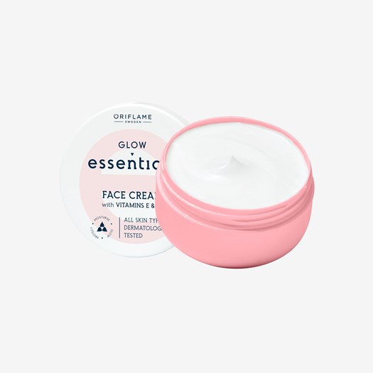 Oriflame Glow Essentials Face Cream with Vitamins E B3 75 ML