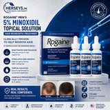 Rogaine Mens 5% Minoxidil Topical Solution 3 Month Supply