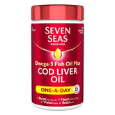 Seven Seas Cod Liver Oil One-A-Day 120 Capsules