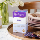 Vitabiotics Perfectil Max Skin Hair Nails 84 Tablets/Capsules