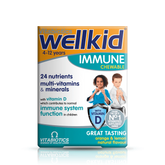 Vitabiotics Wellkid Immune Chewable 30 Tablets