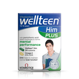 Vitabiotics Wellteen Him Plus 56 Tablets/Capsules