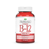 Herbiotics Vitamin B12 2000 mcg 60 Tablets