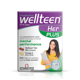 Vitabiotics Wellteen Her Plus 56 Tablets/Capsules