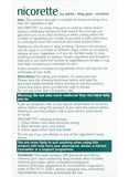 Nicorette Icy White 4mg Nicotine Gum 105 Pieces