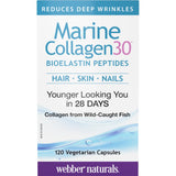 Marine Collagen 30 with Bioelastin Peptides 120 Vegetarian Capsules