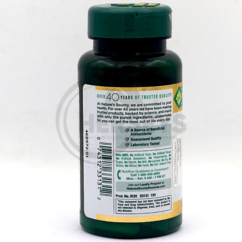 Nature's Bounty Green Tea Extract 315mg 100 Capsules