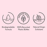 Oriflame Love Nature Energising Exfoliating Shower Gel with Organic Mint Raspberry 250 ML