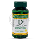 Nature's Bounty Vitamin D3 10000 IU 72 Softgels