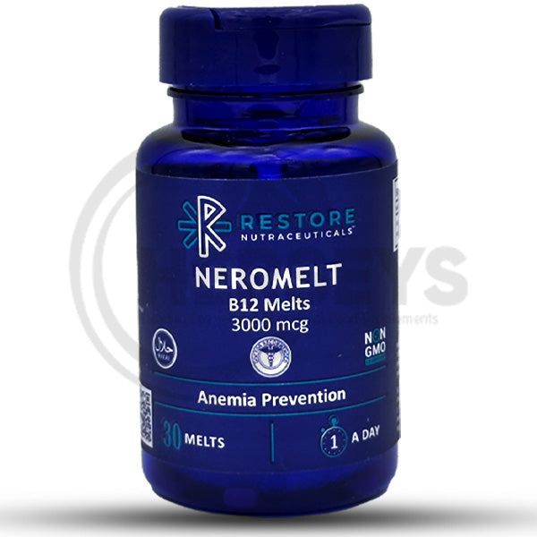 Restore Neromelt B12 Melts 3000 mcg 30 Melts