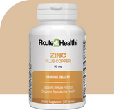 Route2Health Zinc Plus Copper 30 Tablets