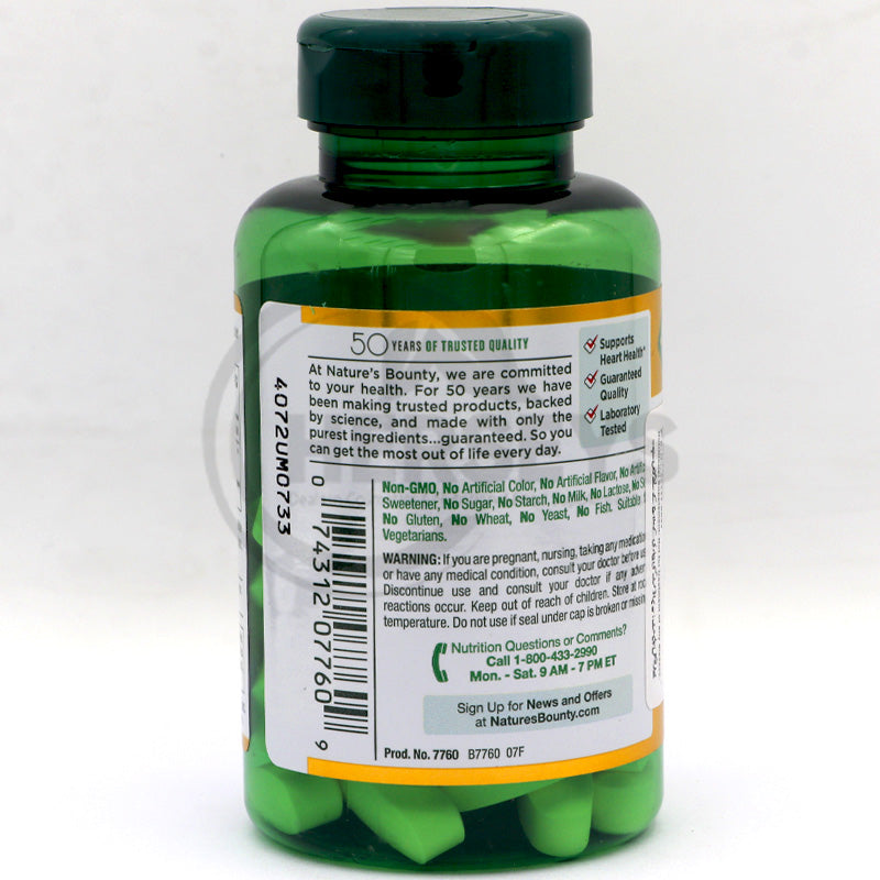 Nature's Bounty L Arginine 1000mg 50 Tablets