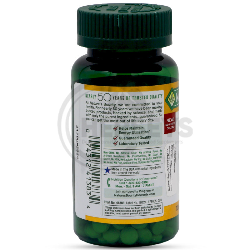 Nature's Bounty Iron 65mg 100 Tablets