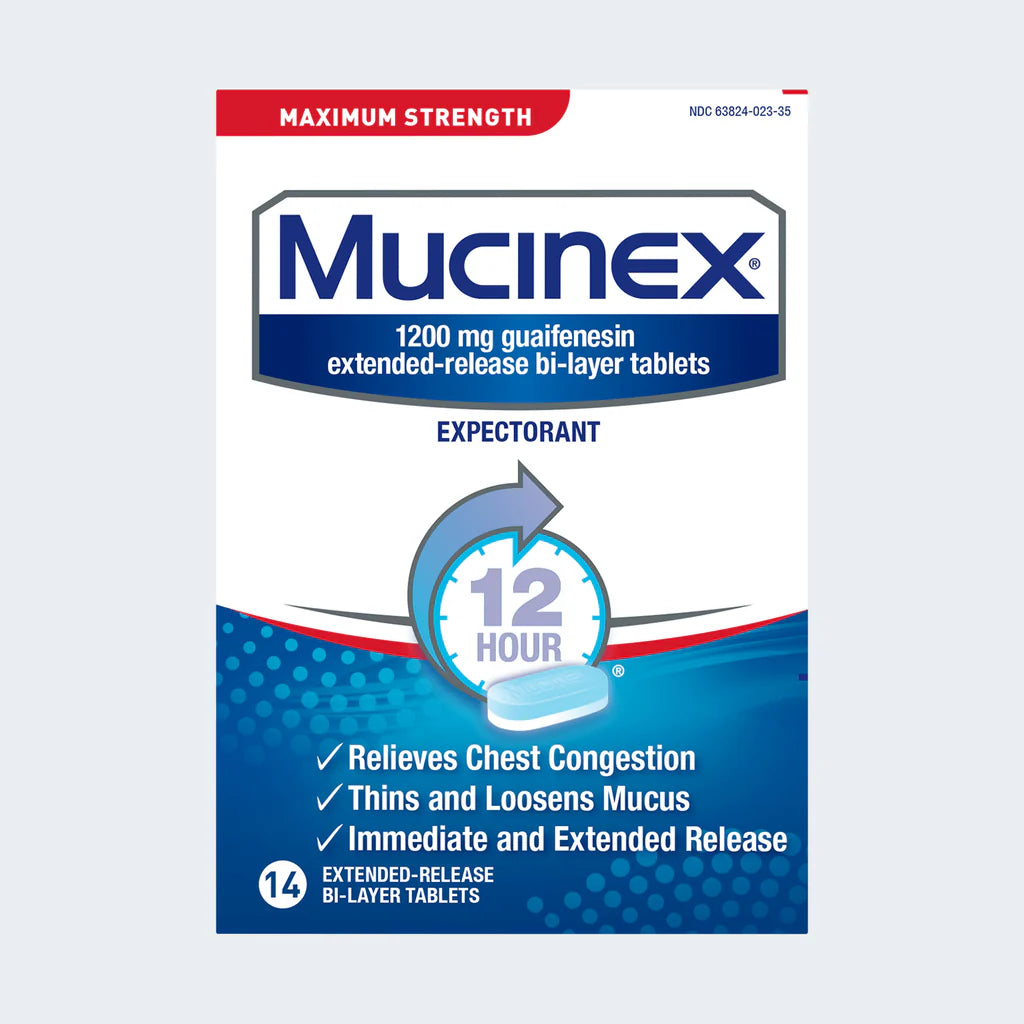 Mucinex Extended Release Bi Layer 14 Tablets