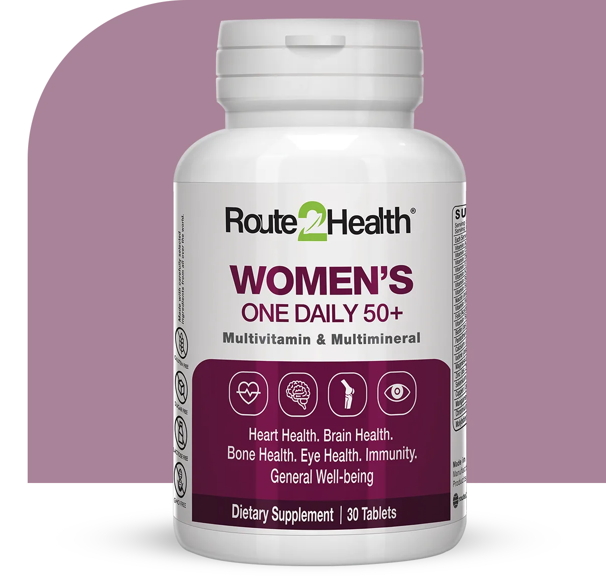Route 2 Health Women One Daily 50 plus 30 Tablets