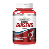 Herbiotics Ginosin Ginseng 750 mg 30 Tablets