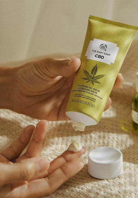 The Body Shop CBD Soothing Oil-Balm Cleansing Mask 100 ML