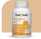 Route 2 Health Vitamin C 500 mg 30 Chewable Tablets