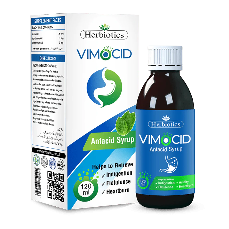 Herbiotics Vimocid Syrup (120ml)
