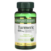 Nature's Bounty Turmeric 450mg 60 Capsules