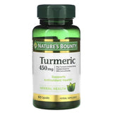 Nature's Bounty Turmeric 450mg 60 Capsules