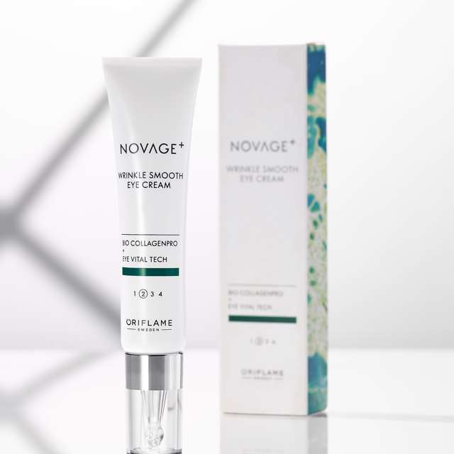 Oriflame Novage+ Wrinkle Smooth Eye Cream 15ml