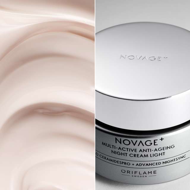 Oriflame Novage+ Multi-Active Anti-Ageing Night Cream Light 50 ML