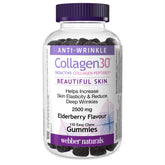 Webber Naturals Collagen30 Anti-Wrinkle Bioactive Collagen Peptides 110 Gummies