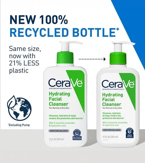 Cerave Hydrating Facial Cleanser 355 ML