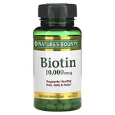 Nature's Bounty Biotin 10000mcg 120 Rapid Release Softgels