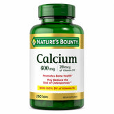 Natures Bounty Calcium 600 with Vitamin D3 250 Tablets