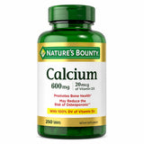 Natures Bounty Calcium 600 with Vitamin D3 250 Tablets