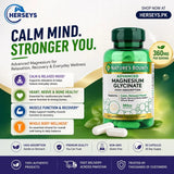 Nature’s Bounty Advanced Magnesium Glycinate 360 mg 90 Capsules