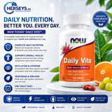 NOW Foods Daily Vits Multi Vitamin Mineral 100 Tablets